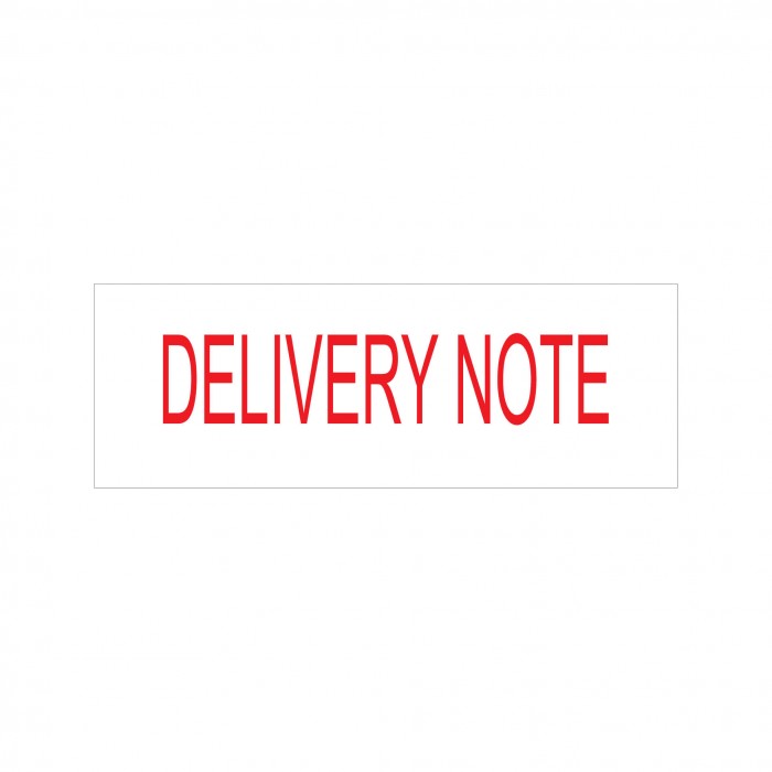 Delivery Note Stock Stamp 4911/124 38x14mm